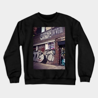 Hudson Square Graffiti Manhattan NYC Crewneck Sweatshirt